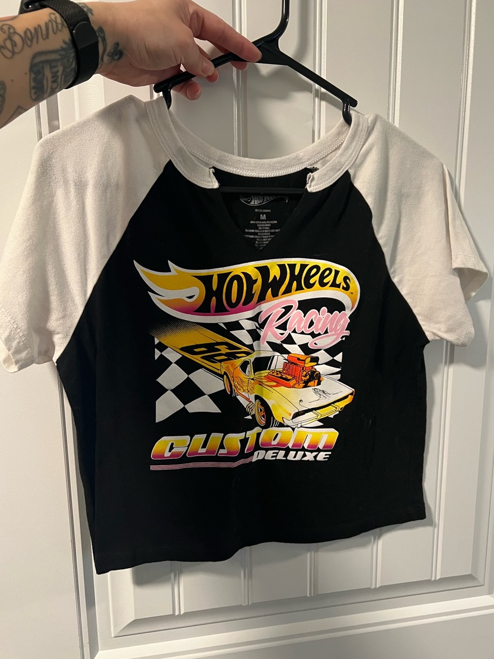 NWOT! Hot Wheels Crop Top
